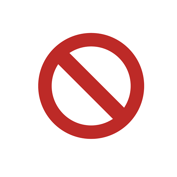 Stop not allowed Review Email