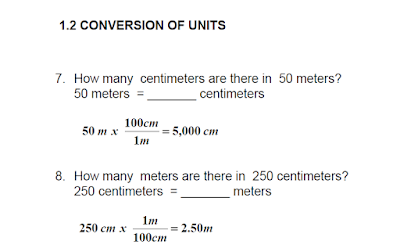 Conversion Units