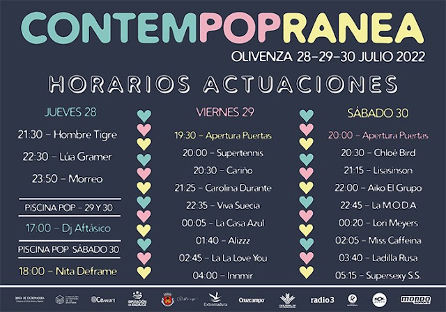 Contempopranea 2022 se desplaza a Olivenza (Badajoz)