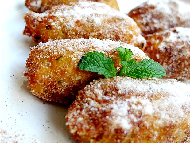  BOLINHO DE ARROZ DOCE COM CANELA 