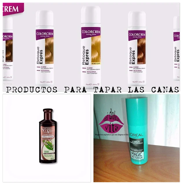 PRODUCTOS PARA TAPAR LAS CANAS