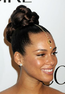 Alicia Keys Hairstyles 2012 - Most Popular Celebrity Hairstyles