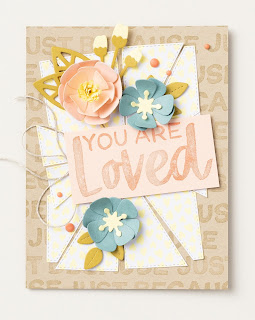 Stampin' Up! Softly Said Card  #stampinup Online Exclusives: November 2023