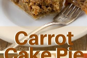 Carrot Cake Pie