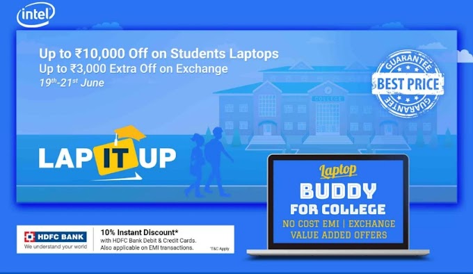 Flipkart Lap-it-up sale offers cashback up to Rs 10,000 on laptops