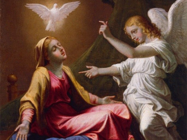 Angel of the Lord declared unto Mary, Angel Gabriel appeared to Mary, Annunciation, 