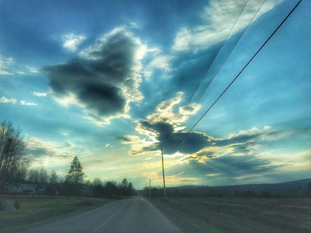 beautiful skies in Linneus, Maine, Alice Hendon