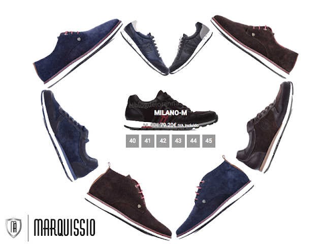 Zapatos y deportivas para hombre, made in Elche, Marca Marquissio