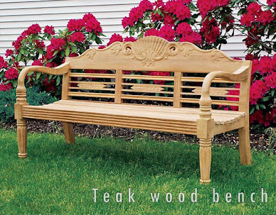 Outdoor Benches Wood on Wood Furniture  Jepara50 Wooden Bench