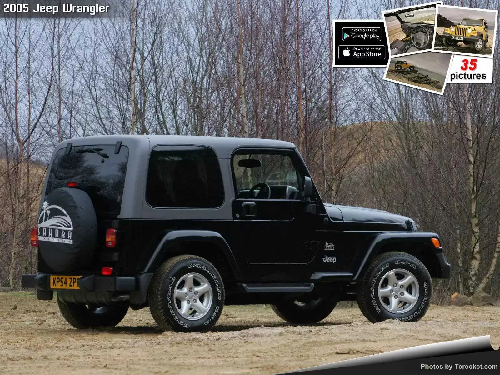 Hình ảnh xe ô tô Jeep Wrangler UK Version 2005 & nội ngoại thất