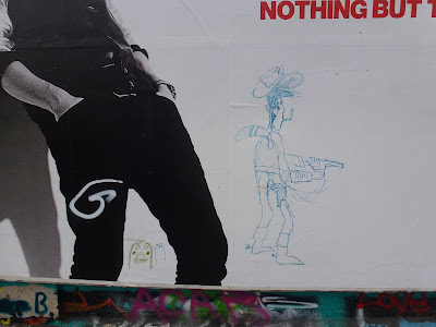 Streetart, Urbanart, Scribbles, Lucky Luke