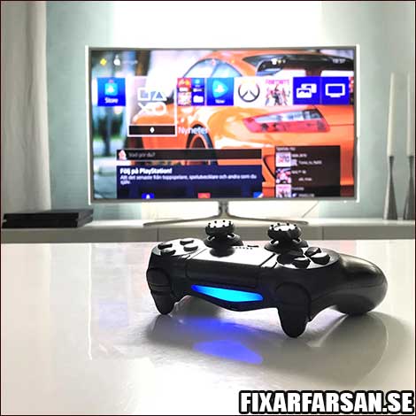 PS4-Handkontroller-Bakgrund