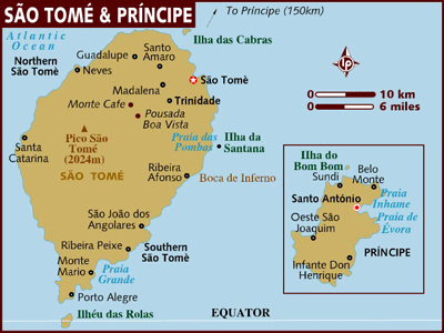 Santo Tomé y Príncipe Mundo País