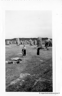 Photo ancienne d'Auvergne : lieux divers.