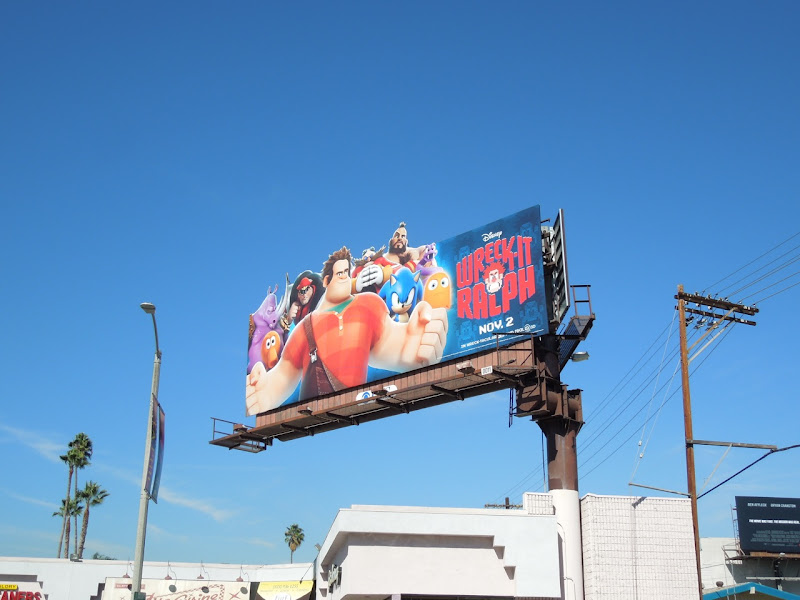 Wreck It Ralph billboard