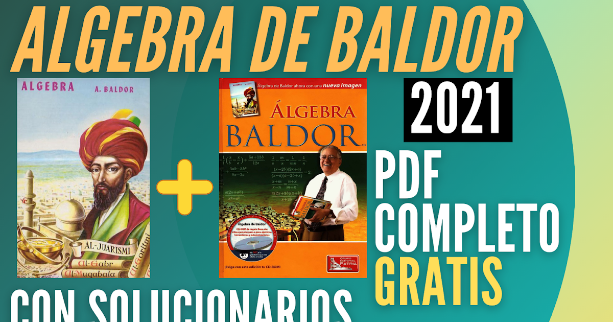 PC Software Oficial: Descargar Algebra de Baldor I ...