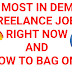 The most in-demand freelance jobs right now - and How to bag one
