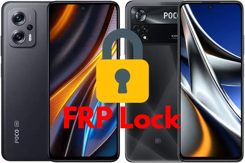 Remove Google account (FRP) for series POCO X4