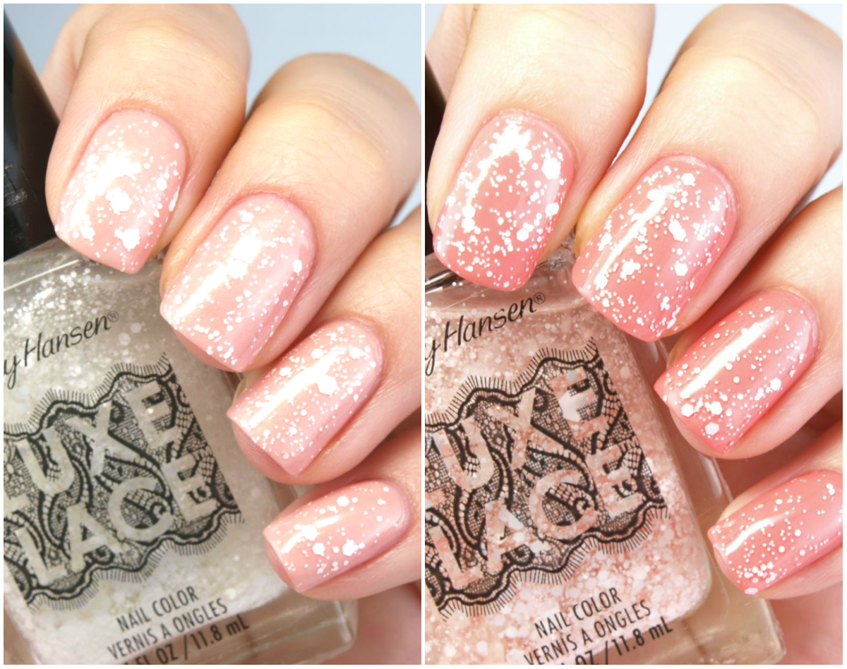 Sally Hansen Luxe Lace Glitter Top Coat for Spring 2015: Review