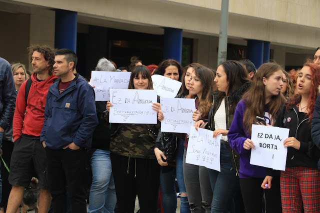 manifestación contra la sentencia a La Manada