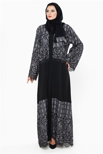 model abaya batik terbaru