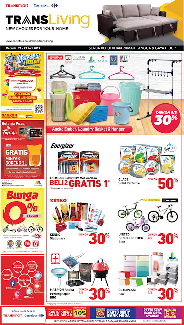 #Transmart #Carrefour - #Promo #Katalog Akhir Pekan Periode 21 - 23 Juni 2019