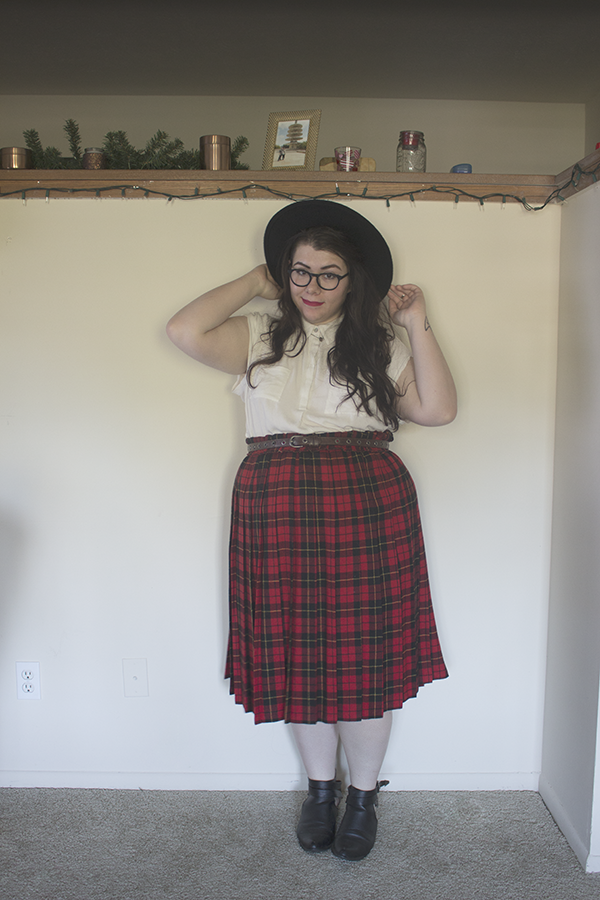 Plaid Party, an outfit on katielikeme.com