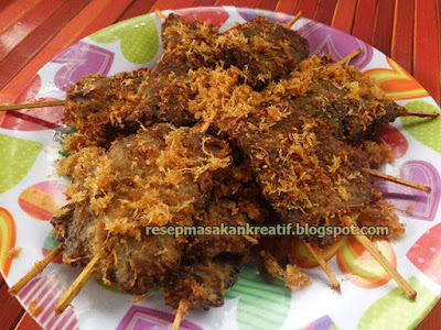 resep empal gepuk Bandung goreng empuk yaitu cara menciptakan empal gepuk serundeng kelapa v Resep Empal Gepuk Daging Sapi Bandung Khas Sunda