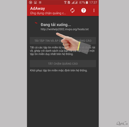 Cách chặn quảng cáo trên Android đã root