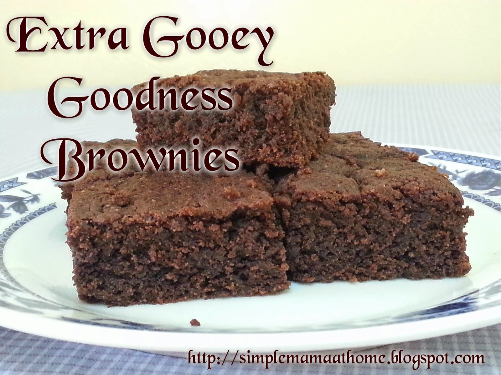 Extra Gooey Goodness Brownies