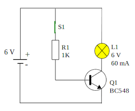 switch transistor on condition