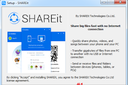 Cara Instal Aplikasi SHAREit Di PC Atau Laptop