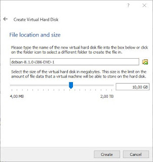 Cara Install Linux Debian Server 8 (Jessie) Lengkap VirtualBox