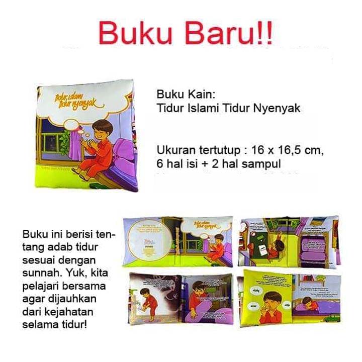 Buku Kain Tidur Islami Tidur Nyenyak