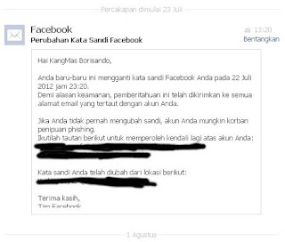 Penipuan Facebook