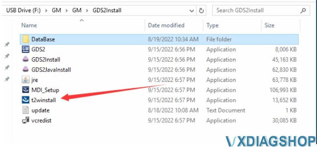 VXDIAG Tech2win ‘Cannot Find File Specified’  2