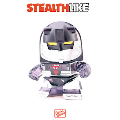 San Diego Comic-Con 2015 Exclusive Transformers “Stealth” Mirage Translucent Black 3” Mini Figure by The Loyal Subjects