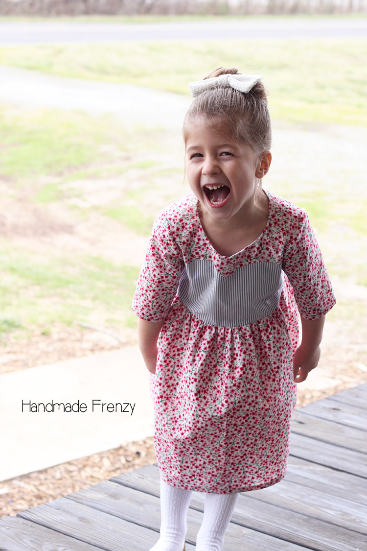 Floral & Stripe // Magrath Dress & Tunic Pattern