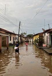 Rio Mearim em Pedreiras desalojou 20 famílias e já isola povoados rurais