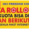 NIH...!!! SYARAT DAN KETENTUAN IM3 FREEDOM ROLLOVER