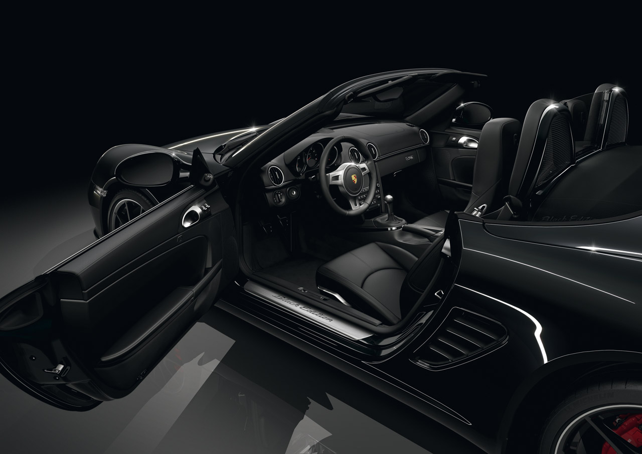 2012 PORSCHE BOXSTER S BLACK EDITION INTERIOR DESIGN