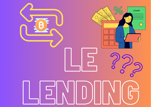 Le lending en crypto (prêt)