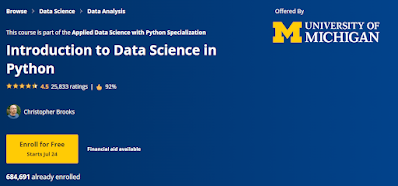 coursera,free course,Python,Data Science,Data Analysis