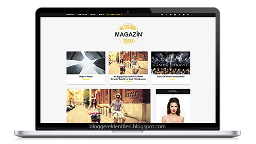 Blogger Magazin Teması