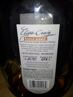 Elijah Craig 18 Barrel Info