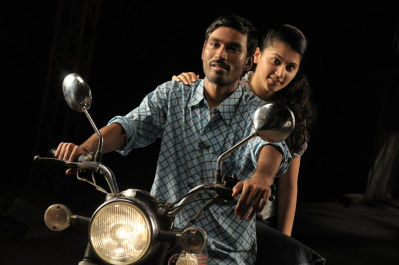 Photos Aadukalam Movie stills Dhanush Tapsee cinema gallery