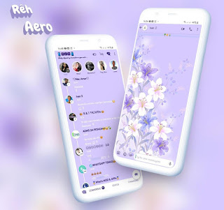 Flowers 6 Theme For YOWhatsApp & Aero WhatsApp By Reh