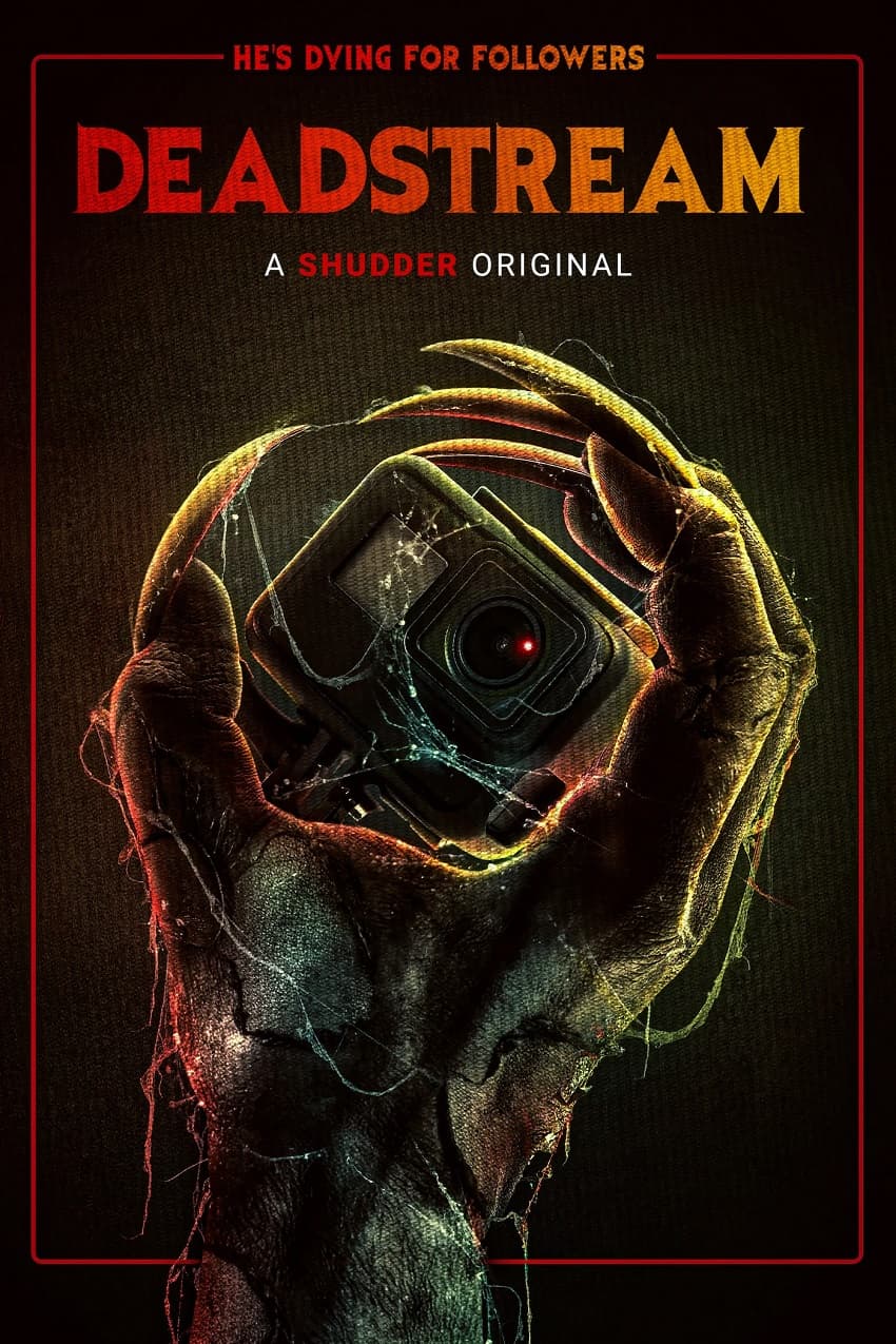 Shudder показал трейлер комедийного хоррора Deadstream («Паранормальные явления. Дом призраков») - Постер