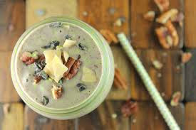 Picture of cacao cinnamon pecan smoothie
