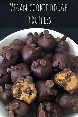 Vegan Cookie Dough Truffles